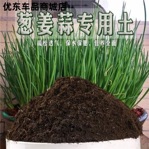 Onion, ginger, and garlic general soil flower vegetable nutrient soil nursery soil flower golden kudzu special organic soil fertilizer onion, ginger, and garlic nutrient soil 10Jin Jin is equal to 0.5 kg