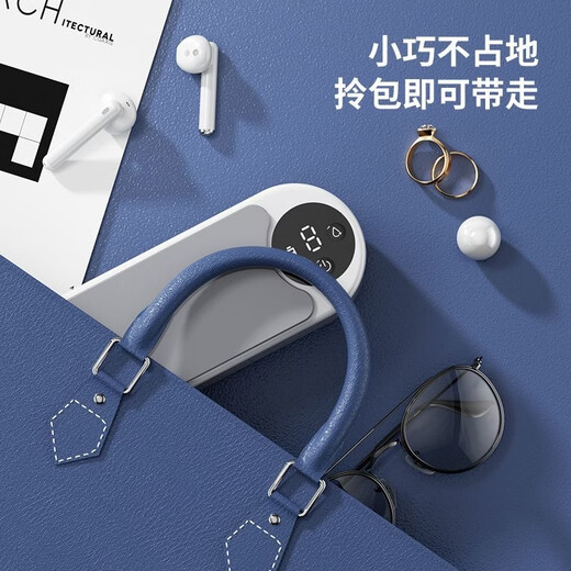 TrueX sonic cleaning machine household glasses cleaner cleaning jewelry watch braces stains vibration high frequency fully automatic artifact holder denture jewelry contact lens cleaning box vibration cleaning machine-deep cleaning-widening and enlarging