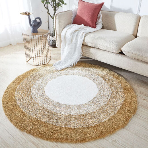 Fantasy round thickened carpet bedroom bedside blanket ins style girly simple living room large area stain-resistant household floor mat. Please contact customer service for customized sizes (non-refundable and non-exchangeable) pink