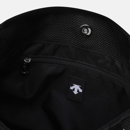 DESCENTE Women's Shoulder Bag 26 New Shoulder Bag Lightweight Large Capacity Casual Commuting Sports Medium Tote Bag BLACK/Black