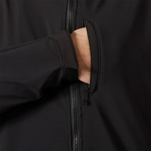 HELLY HANSEN, H/H Helly Hansen Men's Mid-Length Windbreaker Paramount Commuting Lightweight Stretch 62915 990-Obsidian Black M