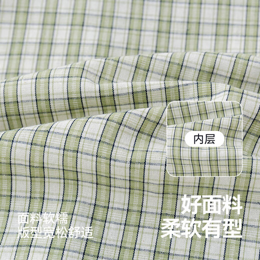 Dudujia Children's Casual Shirt Spring Clothing Boys Versatile Cardigan Girls Fashion Jacket Baby Children's Clothing Spring Green 100