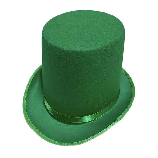 Magician He Jiagong black top hat high top hat plus jazz hat top hat flat top hat French top hat Halloween black magic hat