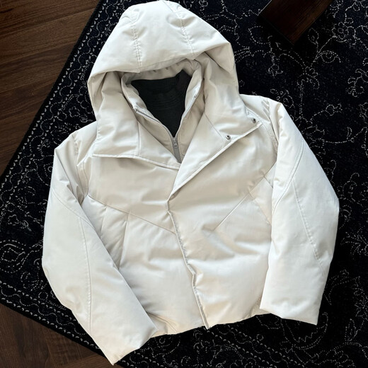 CATSSTAC creed diagonal placket down jacket white L