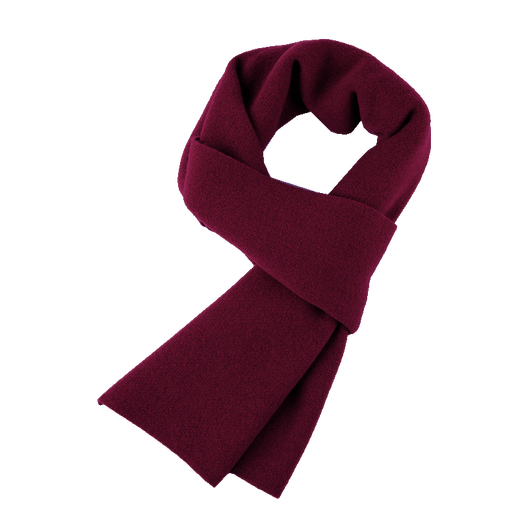 Hodo 100% pure wool scarf men's winter Qiji red knitted scarf for dad's New Year's birthday gift box