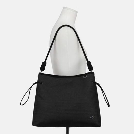 DESCENTE Women's Shoulder Bag 26 New Shoulder Bag Lightweight Large Capacity Casual Commuting Sports Medium Tote Bag BLACK/Black