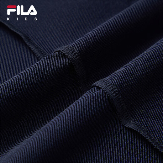 FILA FILA children's trousers 2026 spring new wide-leg pants for men, middle and large children RD royal blue-NV 140