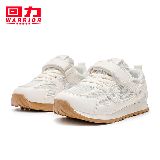Huili children's shoes children's sports shoes 206 spring new sweet little girl running shoes lightweight girls running shoes beige 28 inner length about 18.1cm