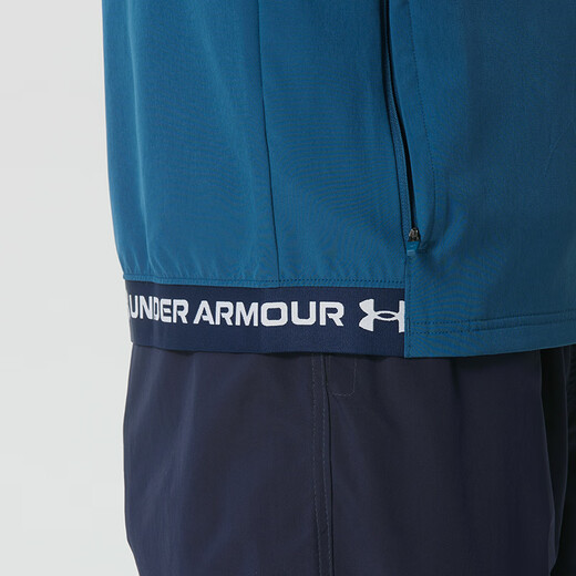 Under Armor Men's Jacket 2026 Spring New Sportswear Outdoor Exercise Casual Wear Hooded Woven Jacket 6013147-498 M