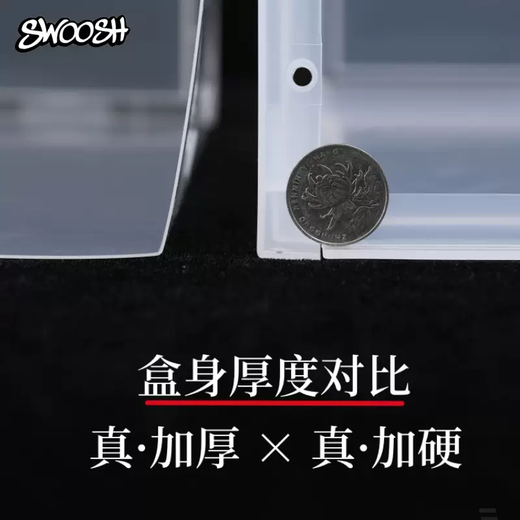 Yusenyi swoosh acrylic shoe box storage box transparent plastic-saving drawer-type space shoe rack side aj shoe magnet 8 transparent shoe boxes 8 transparent shoe boxes 36x28x22cm 36 36x28x22cm