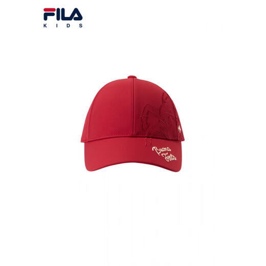 FILA antibacterial function FILA FILA children's hat 2026 spring new outdoor baseball cap for boys and girls Legend Blue-FNV 4-8 years old