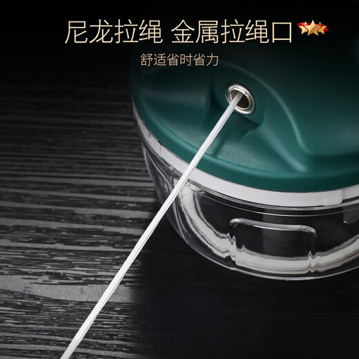 Jidu's new garlic artifact garlic press household high-efficiency garlic pounding machine small (special for condiments minced garlic, chili, minced ginger)