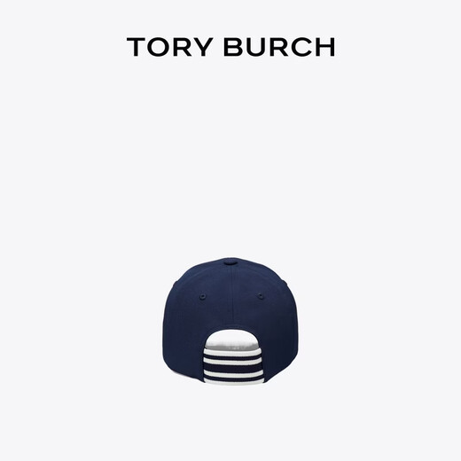 Tory Burch Valentine's Day Gift Sports and Leisure LOGO Baseball Cap TB 168581 Mid-tone Navy 411 OS