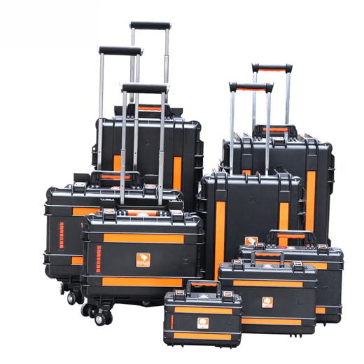 Hejiangong () Tool Box German Style Suitcase Instrument Box Trolley Belt Cabinet LA11521 Trolley Universal Wheel LA115218