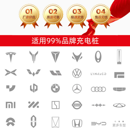 Shantou Lincun car charging pile pole mounting bracket BYD Tesla home thickened outdoor rust-free 4S universal black standard model comes with back plate hook screws 1.5 meters