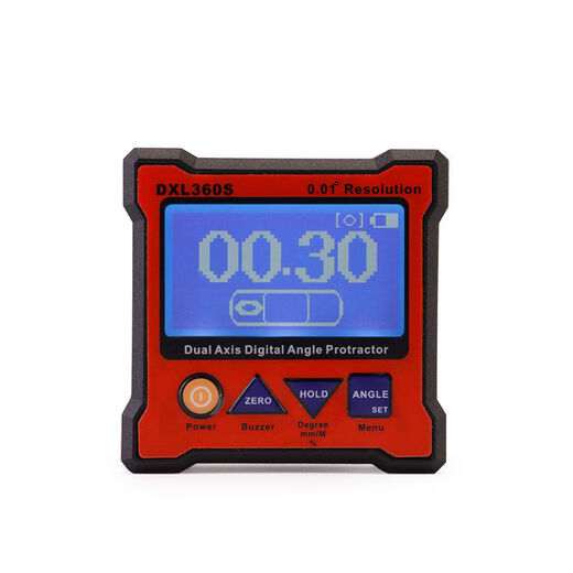 Dual-axis inclinometer digital display level electronic angle ruler level ruler debugging DXL360S rechargeable magnetic DXL-360S