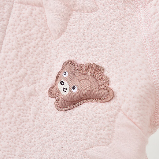 Anyin'er air layer quilted warm baby clothes baby spring and autumn pure cotton long-sleeved jumpsuit newborn baby rompers