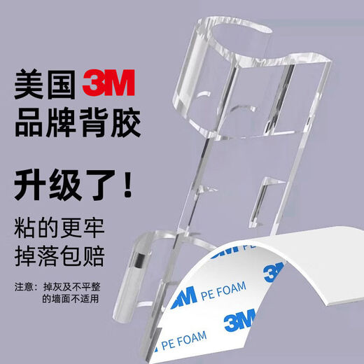 Yonghuan wire holder, wire manager, wire fixed buckle, line clip, row plug, network cable routing buckle, upgraded 3M glue black model, large size 20 pieces, row plug/air conditioning line/ice