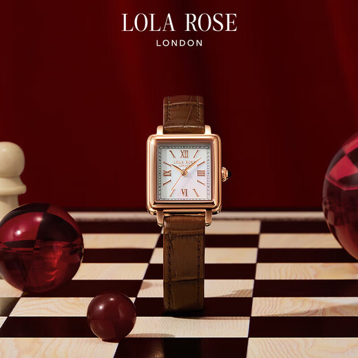 LOLA ROSE Lola Rose small brown watch watch for women, student, versatile birthday gift, New Year gift for girlfriend and wife