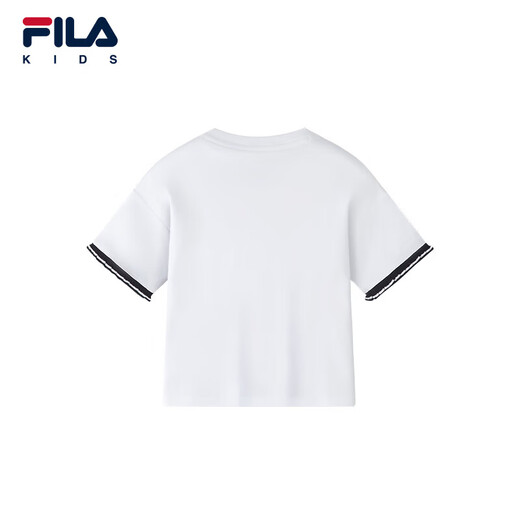 FILA children's clothing short T-shirt 2026 spring girls short-sleeved T-shirt