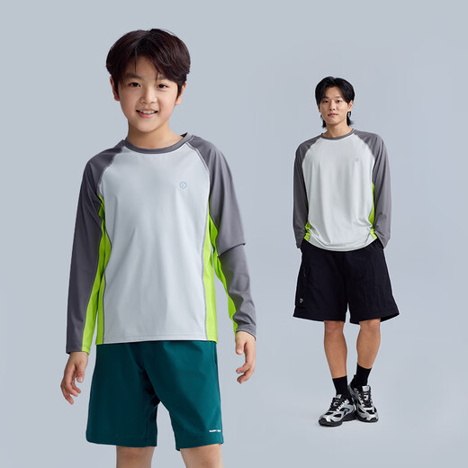 Happy nocnoc happy ice cream color matching quick-drying long-sleeved T-shirt