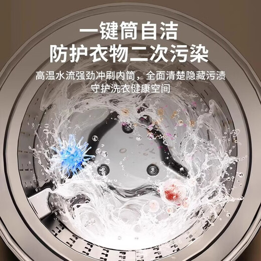 Gelishi wall-mounted dual-compartment underwear washing machine small fully automatic mini underwear washing machine washing and drying integrated household double compartment socks washing baby socks artifact desktop model Pro (washing and drying integrated | deep stain removal | free door-to-door installation)