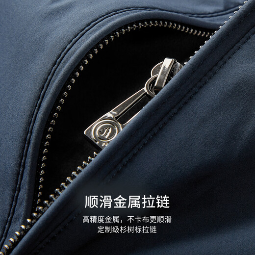 Shanshan three-proof fabric New Year's jacket men's spring and autumn business casual commuting stand collar comfortable men's clothing