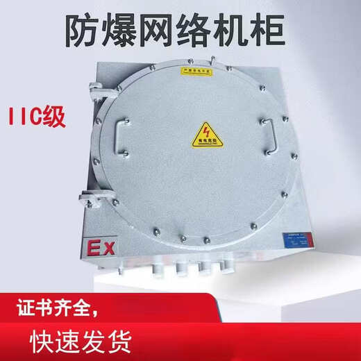 Explosion-proof network cabinet, anti-corrosion distribution box cabinet, carbon steel weak current cabinet, stainless steel switch chassis IIB/IIC monitoring, carbon steel material quoted on request