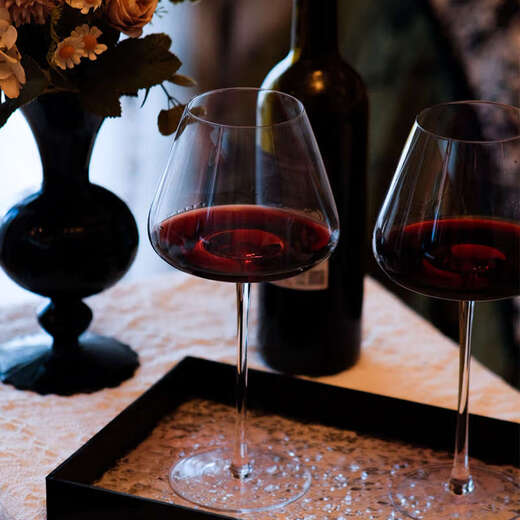 Fantasy red wine glass set wine glass 6-pack goblets 6001 two-pack