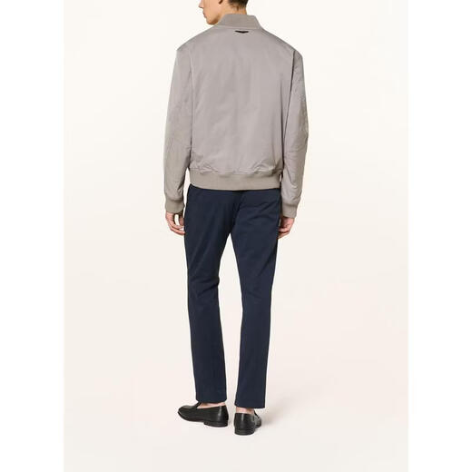 BOSS26 New Men's Casual Jacket Warm, Windproof, Lightweight Synthetic Daily Commuting Jacket Casual and Versatile Taupe One Size | 56