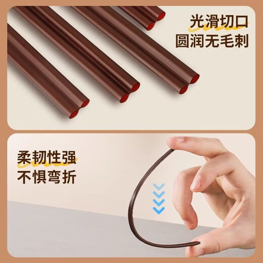 Xingfang disposable coffee straws coffee stirring stick food grade straws portable independent packaging 200 pieces