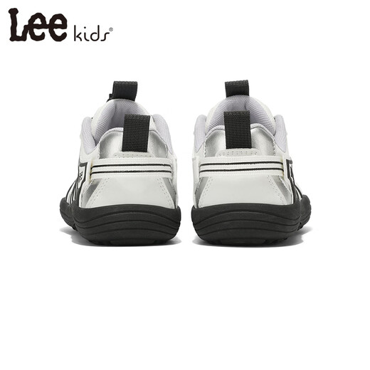 LEE KIDS children's sports shoes men's and women's running shoes 26 spring new running shoes non-slip wear-resistant running shoes casual shoes black and white 26 inner length 17.0cm suitable for feet length 16.0-16.5cm