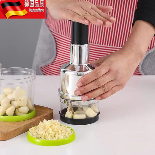 Tuojin pat knife garlic press kitchen garlic mashed artifact manual grinder garlic pounder multi-functional vegetable cutter household god kitchen pat pat garlic pounder set