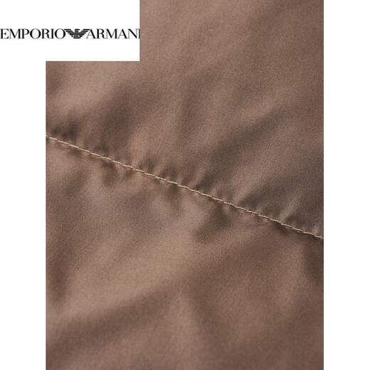 EMPORIO ARMANI Armani элитный мужской пуховик зима новый среднего возраста деловой повседневный теплый утепленный утиный пуховик 90 черный XL рекомендуемый вес 135-150Jin Jin равен 0,5 кг