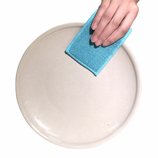 BEARFAMILY multi-purpose absorbent sponge, dishwashing sponge, teacup brush, white shoe cleaning tool, 5-piece quantity pack (random colors)