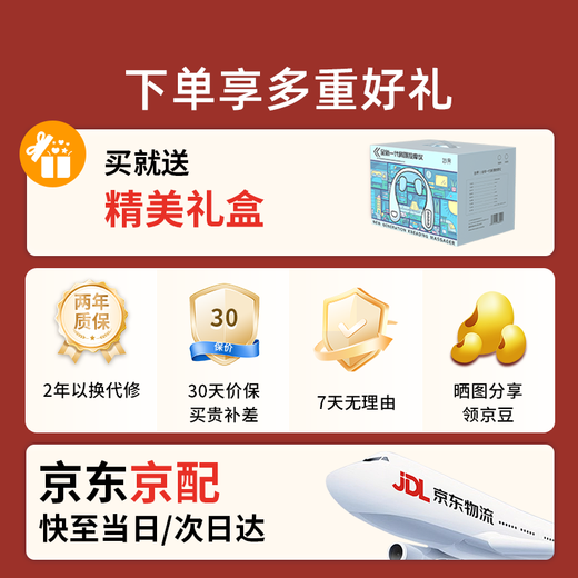 Miaojie R3mini cervical spine massager massage shawl, shoulder and neck massager, shoulder trapezius, waist, back and neck multi-functional massager, practical birthday gift for elders, men and women, navy blue