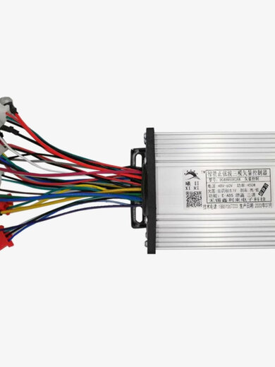 Electric vehicle controller 48V60V72V sine wave three-mode intelligent brushless two-wheel motor 12 tubes 36V-48V/30A500W three-mode sine wave