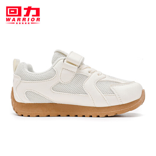 Huili children's shoes children's sports shoes 206 spring new sweet little girl running shoes lightweight girls running shoes beige 28 inner length about 18.1cm