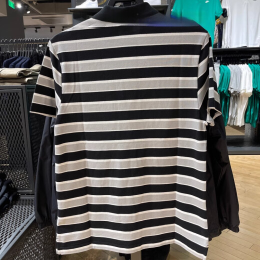 耐克（NIKE）男子POLO衫短袖运动休闲条纹翻领透气半袖T恤 FN3897-010 FN3897-010 S