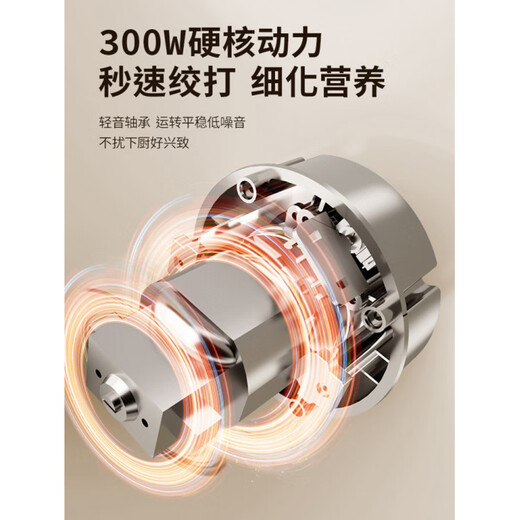 Garlic grinder meat grinder household electric small stainless steel mixing and smashing multi-functional condiment garlic paste 2Jin Jin is equal to 0.5kg meat 304 stainless steel bowl two blades