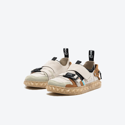 OETZI Iceman Oz ugly children's shoes 25 years new winter new medium and large children's shoes men's and women's suede casual shoes beige/brown T24341204 29