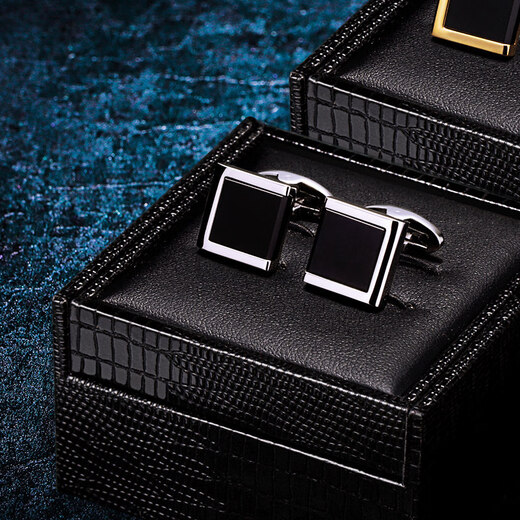 KFLK (KFLK) simple and versatile symmetrical design French shirt cuff buttons men's custom shirt cuff buttons business cuff pins K219