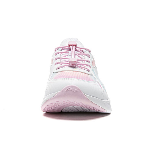 Li Ning (LI-NING) Lingyue 2 V3 | shock-absorbing running shoes for young men, new rebound versatile fashion sports shoes, fog pink/light clear blue-2 37