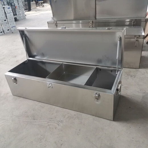 Hejiangong stainless steel tool box tool cabinet tool cart storage box truck special stainless steel thickening extra thick waterproof customization length 100 width 50 height 40 stainless steel 1.5 thick