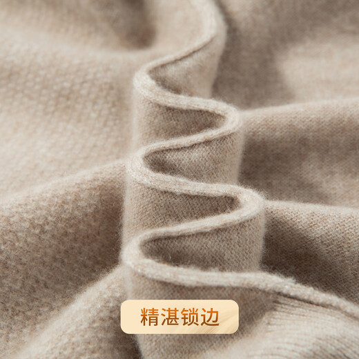 Rich 100% pure cashmere 270G sweater winter men's thickened warm inner round neck cashmere sweater for men