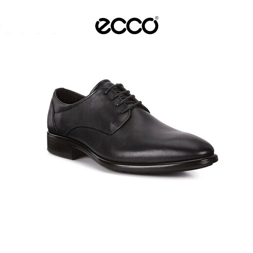 ECCO Business Formal Leather Shoes Derby Shoes for Men Suitu 512734 01001 Black 42 Gift for Boyfriend