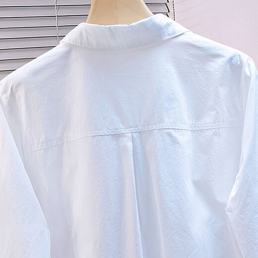 Cypress lapel three-dimensional flower long-sleeved shirt for women 2026 spring new fashion loose temperament shirt