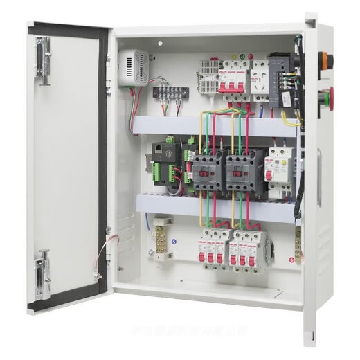 LED display power distribution cabinet PLC intelligent power distribution box 20KW indoor and outdoor central control network port power box white 20KW 500x400x160mm