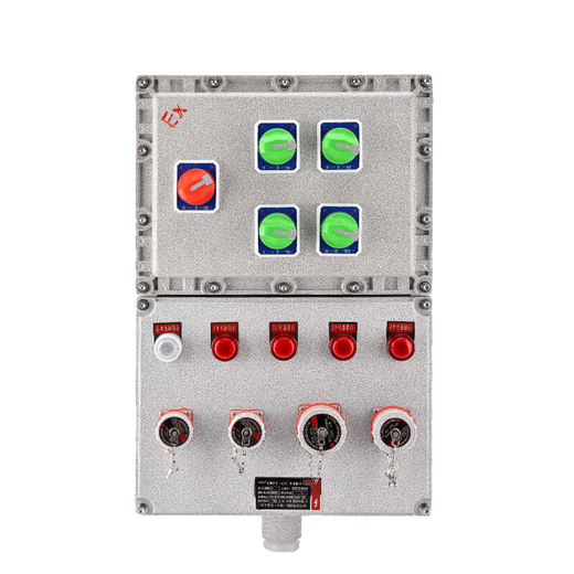 Explosion-proof socket inspection box power distribution power lighting control distribution control cabinet power supply instrument PLC frequency conversion customization main switch + six circuits (with pin)