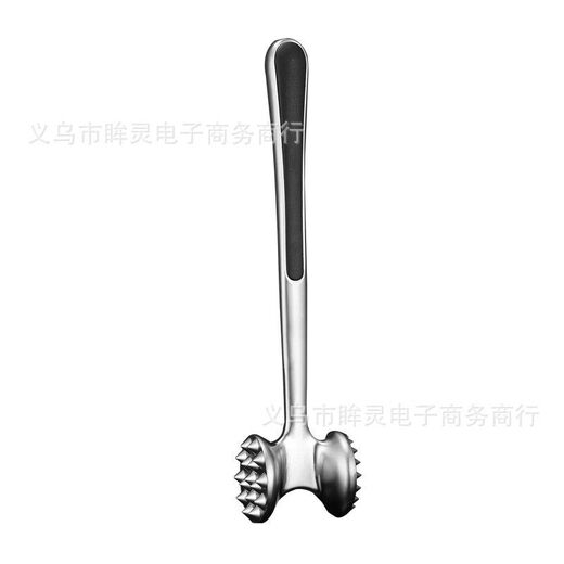 Mosh! Loose meat hammer, kitchen steak hammer, household beef hammer, meat hammer, solid zinc alloy broken tendon tender pork chop, zinc alloy hammer, anti-slip model